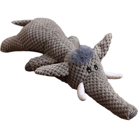 Jouet peluche indestructible pour chien, résistant et durable, avec effets sonores adaptés aux chiots et autres animaux de compagnie (1/5)