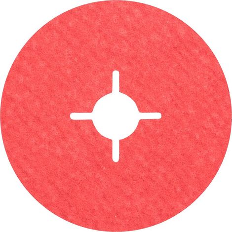 Disque abrasif fibre PFERD 80FS115 22 CO-COOL 80 grain 120 mm Ø22 mm (1/4)