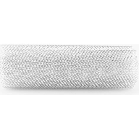 GARRYFIZH Grille de calandre universelle en alliage d'aluminium 6x12 mm, motif losange, pour pare-chocs et carrosserie. (1/5)