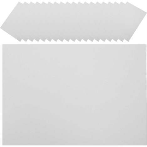 Lot de 20 protège-étagères cuisine, tapis double face blanc (1/5)