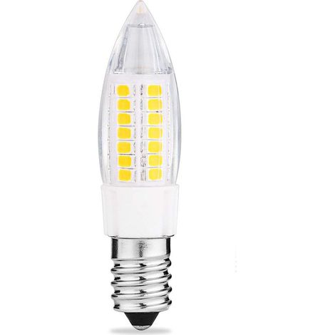 Lampadina led e14 5 watt candela lampada 44 led smd a luce naturale 4000k 220v 400 lumen (1/5)