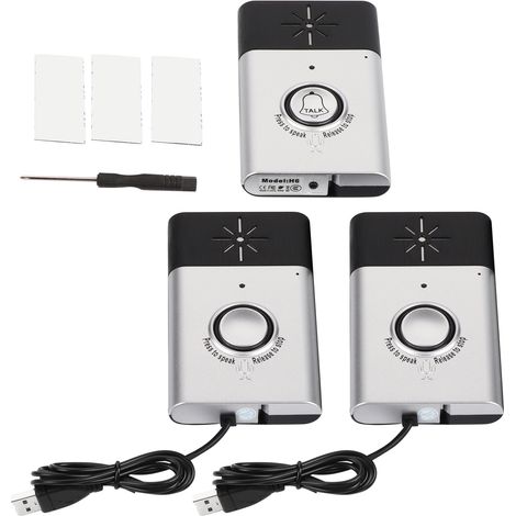 BellSilver Smart Drahtloses Sprach-Intercom-System für den Innen- und Außenbereich