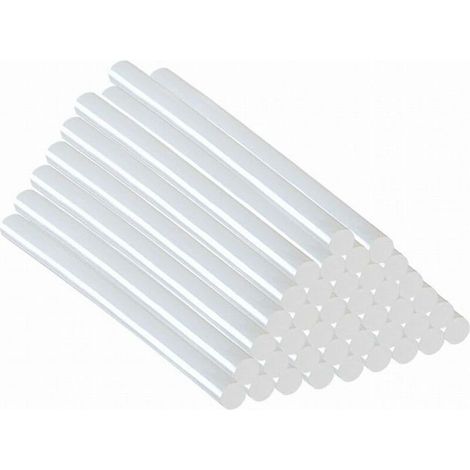 Lot de 40 bâtons de colle chaude pour pistolet électrique - Bâtonnets de colle chaude Ø 11mm universels - Sticks de colle pour travaux & loisirs créatifs (1/4)