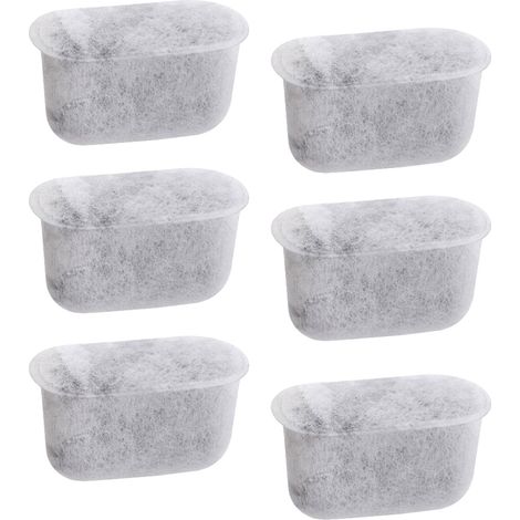 Lot de 12 filtres à eau au charbon actif non tissé pour machines à café, cartouches de rechange universelles pour machines à café (47 x 20 x 27 mm) (1/5)