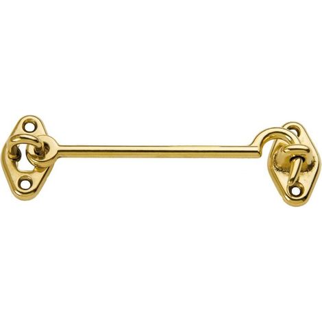 GANCI FERMAFINESTRE OTTONE MM.120. Prezzo per 1 pezzo.