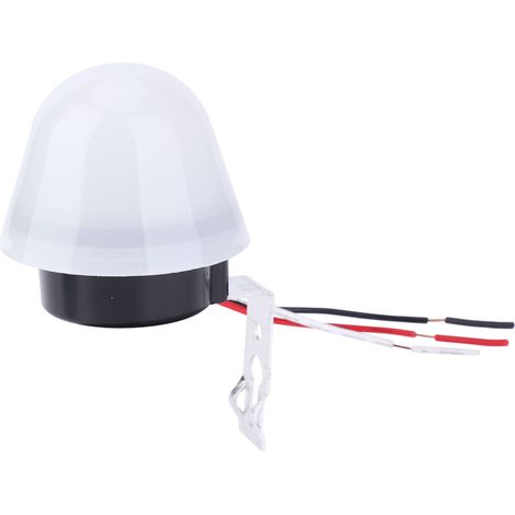 Lot de 2 interrupteurs automatiques crépusculaires pour lampadaire, capteur photocellule 12V (1/5)