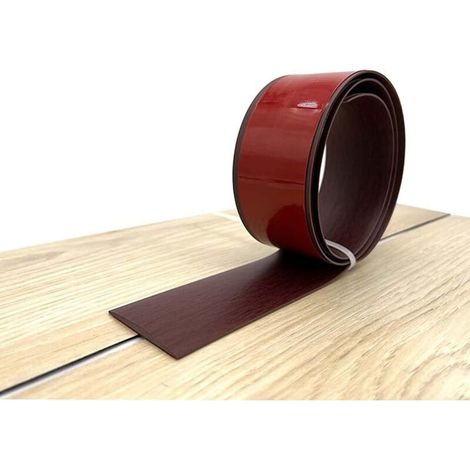 3M Autoadhésif Profil De Transition Pour Stratifié Vinyle Rail De Compensation Entre Parquets Inégaux Et Surface En Bois,Barre De Seuil,étanche bande De Transition,profil De Sol Pour Sols (1/5)