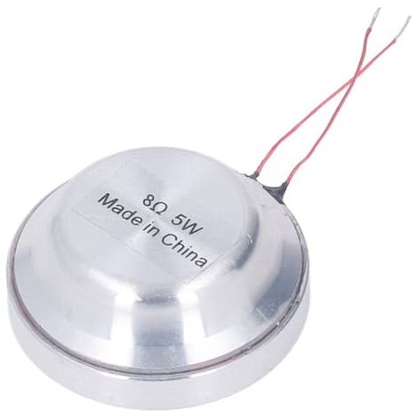 Haut-parleur résonant rond de 35 mm, à vibration à large bande, pour équipements électroniques, 8 Ω, 5 W (1/5)