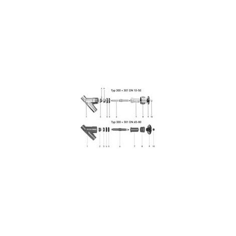 GF Kappe PVC-U 3/8" IG