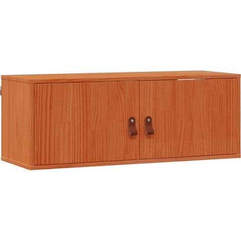 Maison Exclusive - Armadietto a muro 2 pcs Marrone cerato 80 x 30 x 30 cm