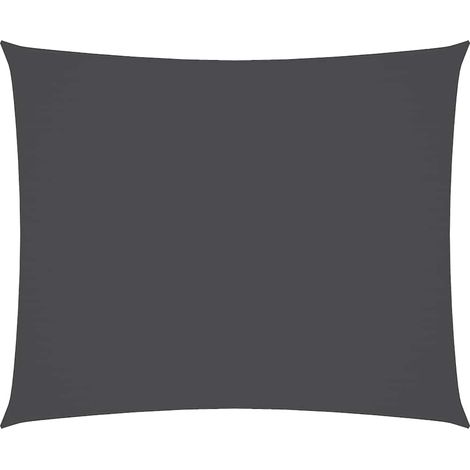 Maison Exclusive - Toldo de vela rectangular tela Oxford gris ant (1/5)