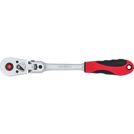 GEDORE RED 3300156 - Cliquet réversible en gel 2C 1/4 L.163mm RSW5° , R40120027 (1/2)