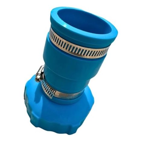 [MAI USATO]Connettore semplificato per tubo di aspirazione per piscina compatibile con le apparecchiature Intex (1/4)