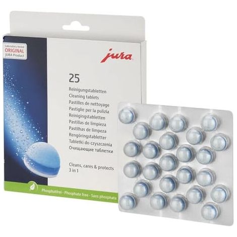 Jura - jura pastilles de nettoyage pour espresso - pack/25 25045