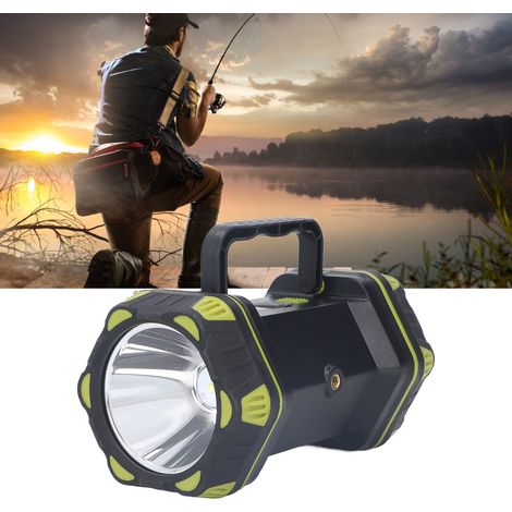 Projecteur portable étanche haute intensité, batterie externe multifonctionnelle avec sortie de charge USB, 4800 mAh, éclairage industriel de secours (1/5)