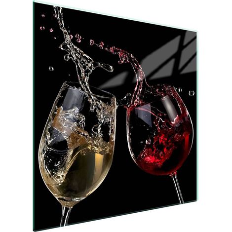 protège-plaque de cuisson en verre 50x52 Vin (1/5)
