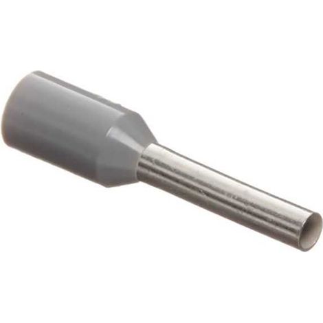 Puntalino a Bussola Preisolato Grigio per Cavo 0,75 mmq