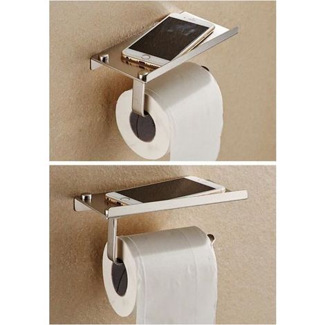 Dérouleur de papier toilette - Non spécifié - Design exclusif - Fixation murale - Alliage durable - 180x90x85mm-Ywey (1/5)