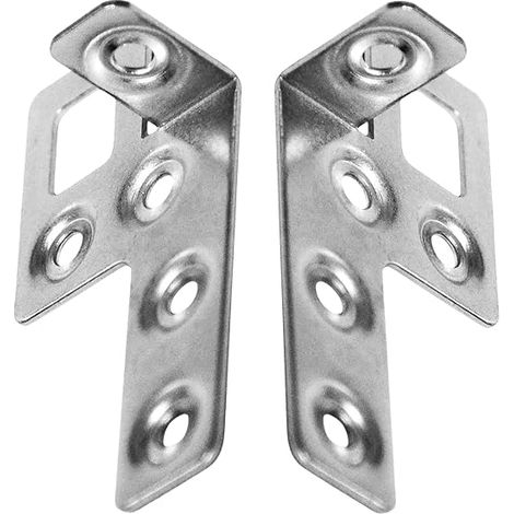 Supports de Fixation pour Armoires Galvanisés (Kit Gauche 50 pcs) - EVOTRADE (1/2)