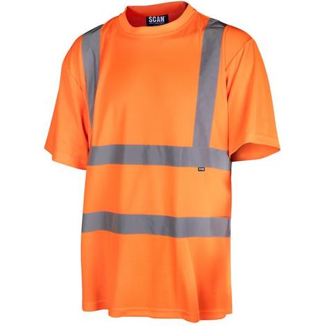 Scan SFTE01 Hi-Vis T-Shirt Orange - M (41in) SCAHVTSMO (1/3)