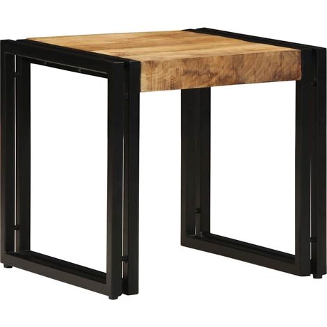 Tavolino da Salotto Tavolino da Soggiorno Tavolino da caffè 40 x 40 x 38 cm Legno di mango massello (1/5)