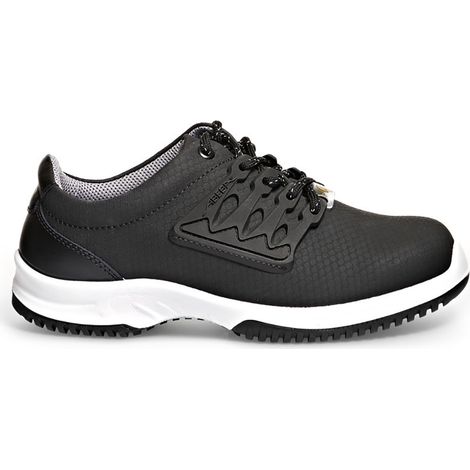 Abeba (31761) Halbschuh ESD-Sicherheitsschuhe uni6 S2 schwarz / weiß 43 (1/5)