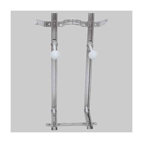 TELAIO COMPONIBILE MOD. DUAL SISTEMI PER WC E BIDET SOSPESI Universale MADE IN ITALY