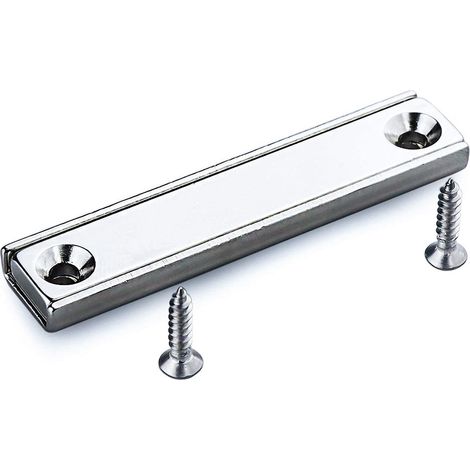Neodym-Magnethalter in Gehäuse für Schraube 40x13,5x5mm, Tragfähigkeit Hunter 9,7kg