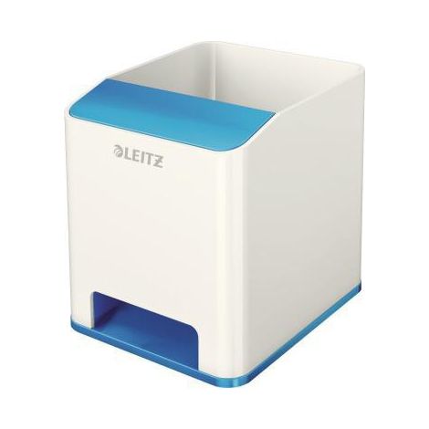 Stifteköcher WOW Duo Colour 9 x 10 x 10,1 cm (B x H x T) Polystyrol blau/weiß (1/3)