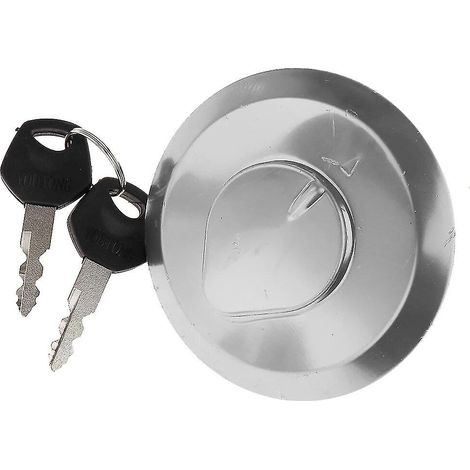 Bouchon de réservoir d'essence avec serrure et clés pour motos Honda CM 125 CBT 125 - Pièce de rechange (1/5)
