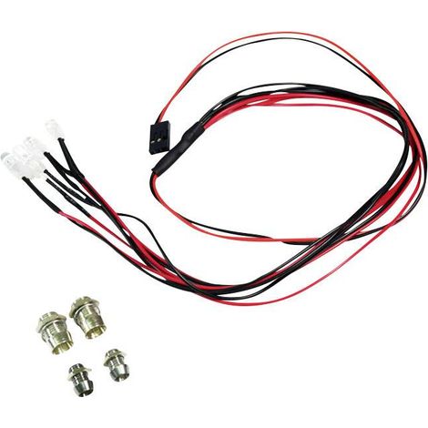 Absima Eclairage LED blanc, rouge 4.8 - 6 V 2320041