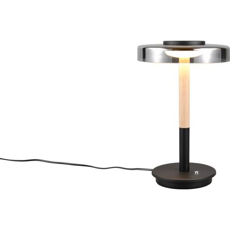 Lampada da tavolo Trio CELESTE LED 10W vetro fumé 3000K (1/5)