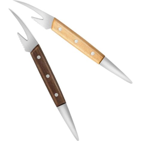 Edelstahlteile zum Entfernen von Garnelen und Reinigen von Garnelenleinen (1/5)