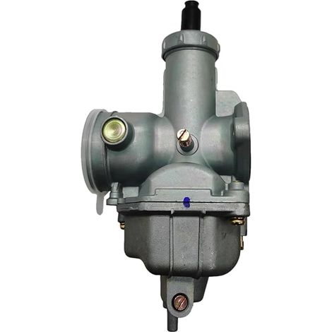 Carburateur pour moto avec câble de starter et collecteur d'admission — Carburateur PZ30 de 33 mm — Compatible avec les motos, VTT et quads de 200 et 250 cm3 (1/5)