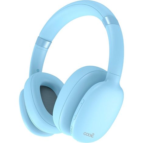 AURICULARES CASCOS STEREO COOL ROLLER SKY BLUE