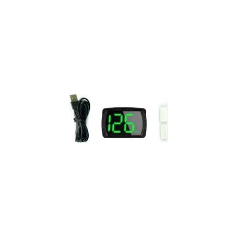 Compteur de Vitesse Intelligent GPS HUD,Voiture HUD Headup Display KM/H MPH avec LED Grand Affichage de Police pour Voiture Camion SUV Moto (1/4)