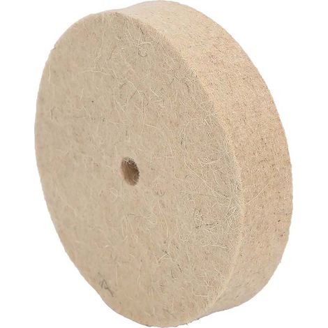 Roue de polissage en feutre 100 x 28 mm pour le traitement et le polissage des bijoux (1/5)