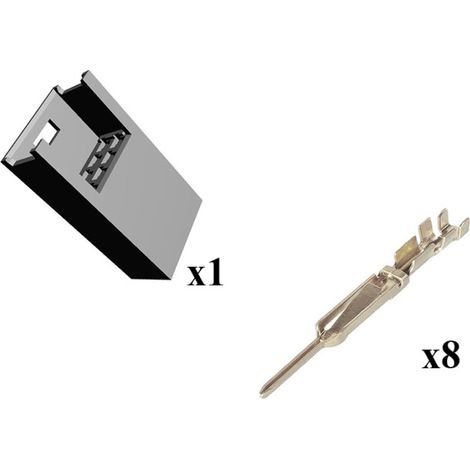 Kit Connettore Modu 2 Maschio 4x2 Vie