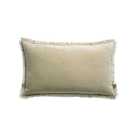 VIVARAISE - Coussin uni Vivaraise - Velours de coton 100% (30 x 50 cm) (1/3)