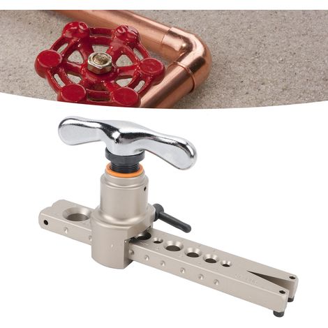 Élargisseur de tuyau en cuivre, outil d'évasement de tuyau en cuivre pour climatisation, élargisseur de tuyau en cuivre excentrique de 9 mm (1/5)
