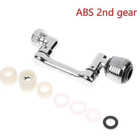 Robinet de cuisine pivotant universel avec aérateur à 1080 degrés, robinet pivotant large Shytmv (1/4)