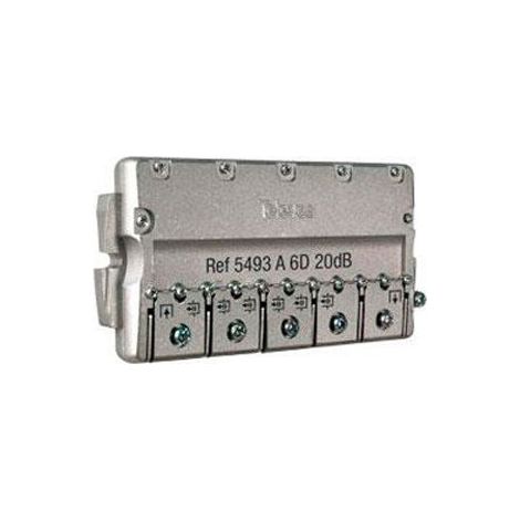 Derivador EasyF 6 direcciones 20 dB 5-2400 MHz