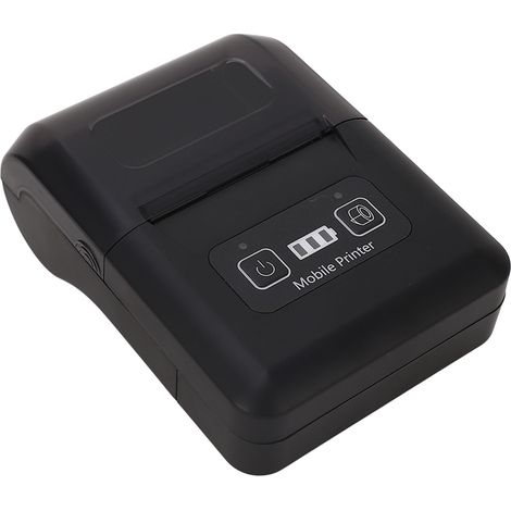 Mini imprimante thermique portable, papier 58 mm compatible avec iOS et Android Windows, pour la vente au détail et la restauration. (1/5)