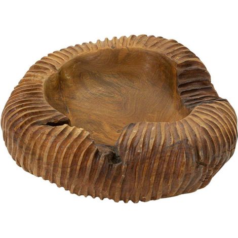 TRAY GARIT TEAK CM 37X40X16 (1/4)