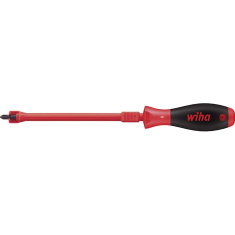 Wiha Destornillador SoftFinish® Phillips con función de sujeción PH1 x 125 mm (32404)
