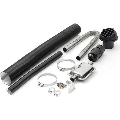 TONCHEAN Air Diesel Parking Heater 24mm Exhaust Silencer Kit, Filter and Exhaust and Intake Pipe (1/3)