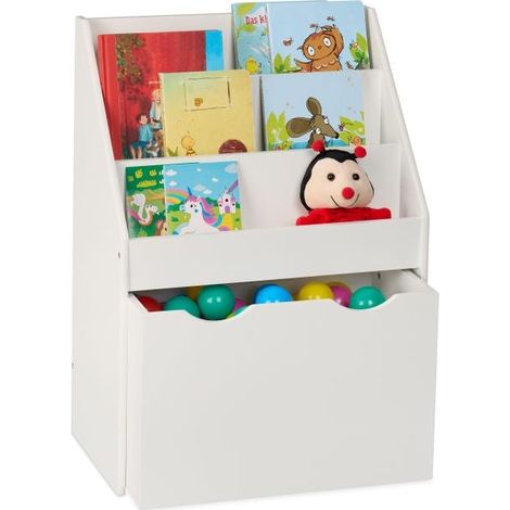 Libreria per bambini con contenitore per i giocattoli (1/5)