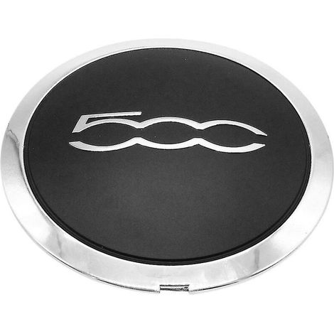 Enjoliveur 133mm pour Fiat 500 Roues Center Hub Caps Silver (1/5)