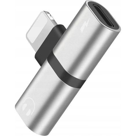 Adattatore splitter per iPhone, adattatore Lightning (1/2)
