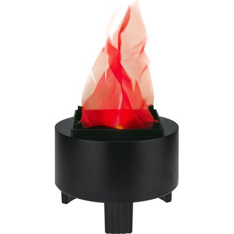 LAN 3D Künstliches Feuer – 110V Elektrische LED-Lagerfeuerlampe, realistische Flammensimulation für Weihnachten/Halloween/Silvester/Partys (1/5)